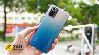 Trên tay Xiaomi Redmi Note 10S: Ngoại hình thời trang, cấu hình ổn trong tầm giá với Helio G95, pin khủng có sạc nhanh 33 W