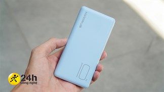 Trên tay sạc dự phòng Hydrus: Dung lượng 10.000mAh sạc được hai thiết bị cùng lúc, giá hiện đang giảm 59%