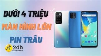 Lộ diện 5 gợi ý chất lượng tại TGDĐ cho những ai đang tìm mua điện thoại dưới 4 triệu có màn hình lớn, thời lượng pin trâu