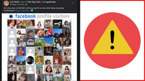 Cảnh báo mã độc ProfileVisitor đang hoành hành trên Facebook