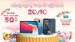  Ngày cuối săn sale: Mừng ngày Phụ Nữ Việt Nam ưu đãi ngập tràn lên đến hơn 50%, được hoàn tiền khi dùng ví Moca 