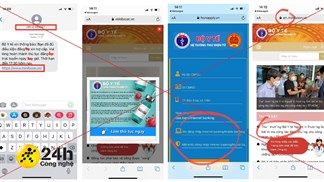 Cảnh báo lừa đảo: Giả danh Bộ Y tế yêu cầu cung cấp thông tin, tài khoản để được hưởng trợ cấp vì dịch Covid