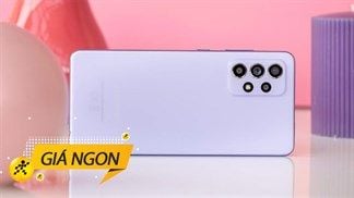 Cập nhật liền giá mẫu Galaxy A bán cực chạy ưu đãi cuối năm cực ngon, sắm về thăng luôn hạng A cả năm sau