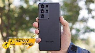 Giảm giá cực phê, săn sale hả hê: Samsung Galaxy S21 Ultra 5G 256GB hạ giá sốc nhất dịp cuối tuần này, sao bỏ qua được