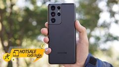  Giảm giá cực phê, săn sale hả hê: Samsung Galaxy S21 Ultra 5G 256GB hạ giá sốc nhất dịp cuối tuần này, sao bỏ qua được 