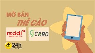 Mở bán thẻ điện thoại Reddi và thẻ game 9Card từ hôm nay, mua tại các siêu thị hay online trên website đều đơn giản, dễ dàng