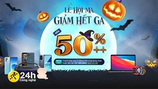 Hòa nhịp không khí Halloween, Trung Tâm Bảo Hành giảm thả ga đến 50%++ bên cạnh những ưu đãi cực kì hấp dẫn khác