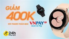  Sắm Samsung Galaxy Watch 4, giảm ngay 400K khi thanh toán qua VNPAY, khuyến mãi hấp dẫn mà Samfans nên biết 