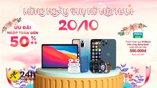 Mừng ngày Phụ Nữ Việt Nam, Trung Tâm Bảo Hành tung ưu đãi ngập tràn lên đến hơn 50%, được hoàn tiền khi dùng ví Moca