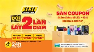 Đổi Độc Thân lấy 2 lần giảm, tha hồ mua sắm không lo về giá trong chương trình sale ở Trung Tâm Bảo Hành sắp tới