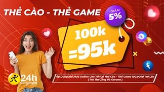 Chiết khấu hấp dẫn khi mua thẻ cào - thẻ game trong tháng 10: Thao tác mua đơn giản, tích trữ bao tiết kiệm