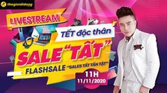  Chỉ duy nhất 11h hôm nay 11/11: Săn sale hàng loạt sản phẩm giảm sốc đến 70%, đón xem livestream ngay 