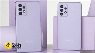 Galaxy A52, Galaxy A72 nhận được bản cập nhật giúp cải thiện chất lượng máy ảnh và nhận diện khuôn mặt