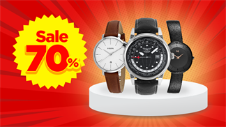 Các nam thanh, nữ tú không nên bỏ lỡ top 5 đồng hồ sale siêu đậm 70% trong lễ Black Friday, giá rẻ bất ngờ