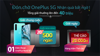 Kết quả: Đã tìm ra được người may mắn sở hữu OnePlus Nord 5G với giá 0 đồng rồi đây, vào xem có phải là mình không nào