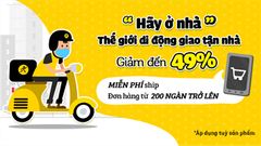  Hãy ở nhà mua sắm online cùng Trung Tâm Bảo Hành, khuyến mãi giảm sốc đến 49% lại còn giao hàng miễn phí 