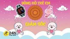  Vui Tết Trung Thu, vô vàn đồng hồ trẻ em siêu dễ thương ở Trung Tâm Bảo Hành giảm đến 35%, giá chỉ từ 78K 