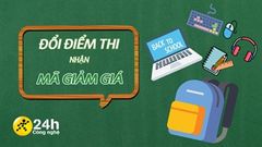  Cách đổi điểm thi, nhận mã giảm khủng để sắm laptop, phụ kiện với giá tốt bất ngờ, tân sinh viên chớ bỏ qua 
