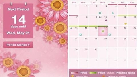 5 app theo dõi chu kỳ kinh nguyệt, tính ngày rụng trứng cho bạn gái