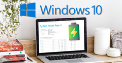  Cách tạo biểu đồ sử dụng pin trên máy tính Windows 10 đơn giản 