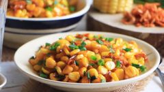  2 cách làm bắp xào tép khô thơm ngon đậm đà đơn giản dễ làm tại nhà 