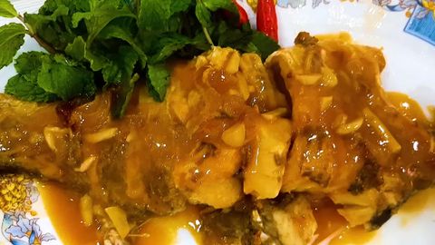Cách làm cá chẽm sốt chanh dây bằng nồi chiên không dầu ngon đậm đà