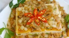  2 cách làm đậu hũ sốt thịt bằm chay đơn giản dễ làm ai cũng thích 