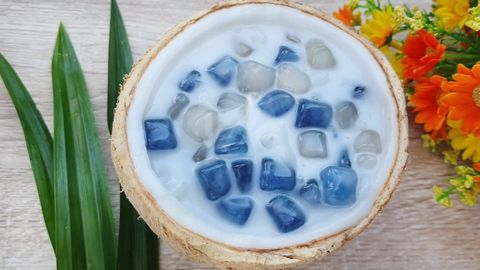 Cách làm chè bột lọc hoa đậu biếc đẹp mắt, ngọt dịu, ngon mê ly