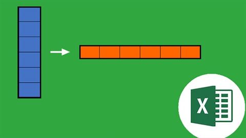 2 cách chuyển hàng thành cột, cột thành hàng trong Excel đơn giản, chi tiết có video hướng dẫn