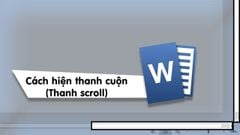  Cách hiển thị thanh cuộn trong Word 2010, 2013, 2016 