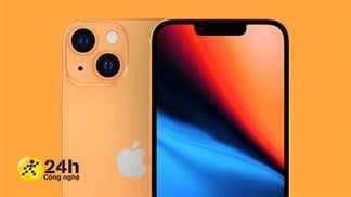 Bộ ảnh render iPhone 13 màu cam trông cực kỳ tươi tắn và lạ mắt, dự là sẽ trở thành hot trend mới trong năm nay