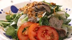  Cách làm gỏi thịt bò rau càng cua thanh mát đơn giản, thơm ngon lạ miệng 