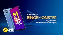  Galaxy M32 được ấn định ngày ra mắt: Sẽ có màn hình 90Hz, pin khủng 6.000mAh và một mức giá tốt 