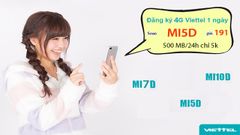  Cách đăng ký gói cước 3G, 4G Viettel 1 ngày, 3 , 5, 7 ngày rẻ nhất 
