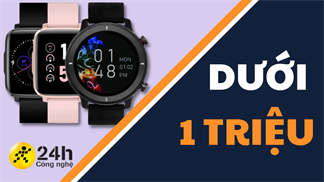 Tham khảo ngay TOP 5 đồng hồ thông minh giá rẻ dưới 1 triệu đáng mua nhất, sở hữu thiết kế hiện đại và đầy đủ các tính năng