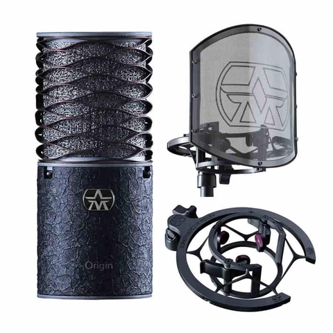 Micro Condenser Aston Origin Black Bundle (Màu Đen)