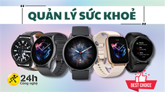  TOP 5 đồng hồ thông minh theo dõi sức khỏe tốt nhất tại TTBH, vừa quản lý sức khỏe sát sao lại còn đầy đủ chế độ tập luyện 
