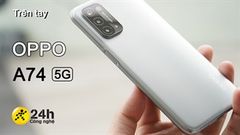  Trên tay OPPO A74 5G: Ngoại hình thu hút, điểm nhấn lớn nhất là trang bị 4 camera và công nghệ 5G tốc độ cao 