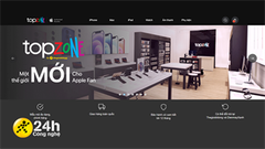  Trải nghiệm sử dụng website TopZone: Giao diện theo phong cách tối giản, mua sắm dễ dàng vì sản phẩm Apple nào cũng có! 
