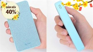 Pin sạc dự phòng Xmobile đồng giảm 40%, sắm ngay pin xịn với dung lượng 10.000 mAh trở lên chỉ từ 260k, tham khảo ngay