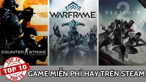 Top game miễn phí hay trên Steam nhiều người chơi nhất 2021