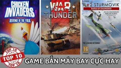 Top 11 game bắn máy bay PC cực hay, nên chơi ngay