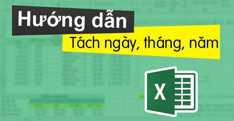 Cách tách cột ngày, tháng, năm làm 3 cột khác nhau trên Excel chi tiết