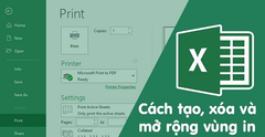  Cách in 1 vùng chọn trong Excel đơn giản, chi tiết có video hướng dẫn 
