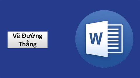 Cách vẽ đường thẳng trong Word 2010, 2013, 2016,... cực đơn giản