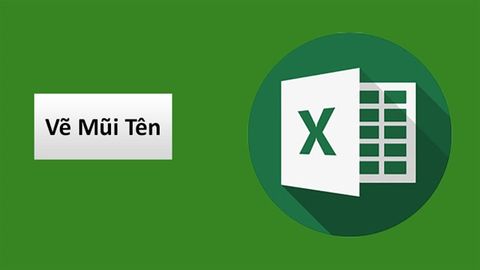 Cách vẽ mũi tên trong Excel cực đơn giản cho mọi phiên bản