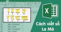  Hướng dẫn cách viết số La Mã trong Excel cực đơn giản có ví dụ dễ hiểu 
