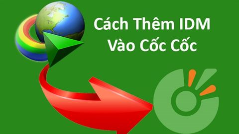 Cách thêm tiện ích IDM vào Cốc Cốc đơn giản, chi tiết