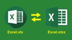  5 cách chuyển đổi đuôi xlsx sang xls đơn giản, online 