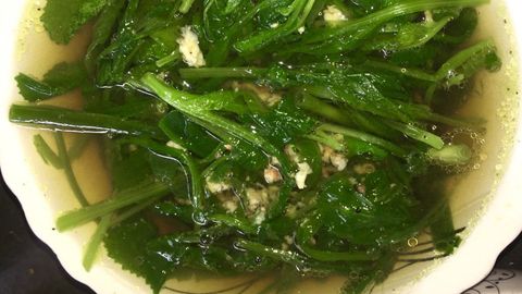 2 Cách nấu canh cải bẹ xanh nấu tôm thanh mát, bắt cơm cho bữa trưa